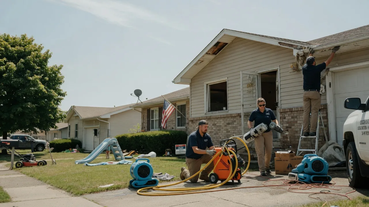 Water Damage Restoration in Cabins, WV near me